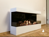 Биокамин FIREGLASS FLOOR WHITE
